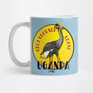 Grey Crowned Crane Uganda Mug